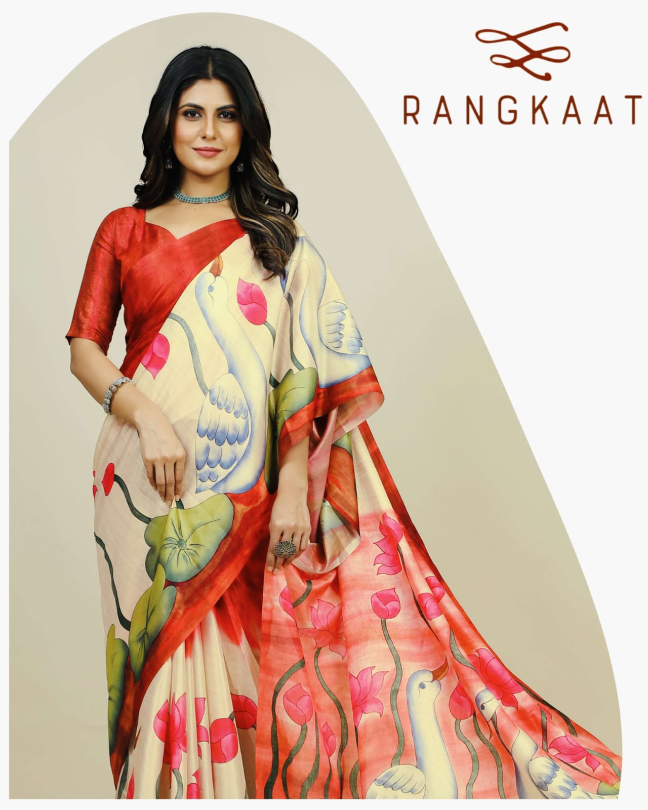 Rangkaat Series By Rajpath Daily Wear Printed Sarees Catalog